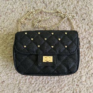 The Children's Place Girl's Small Black Crossbody Bag